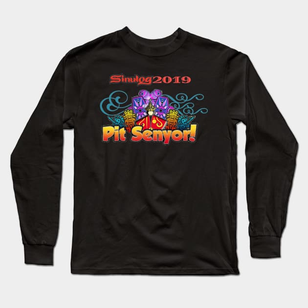 Sinulog 2019 PIT SENYOR! Long Sleeve T-Shirt by fullstackdev